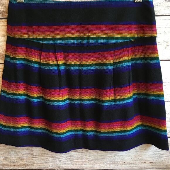 KENNY MULTICOLORED STRIPED SKIRT‎ - Picture 3 of 7